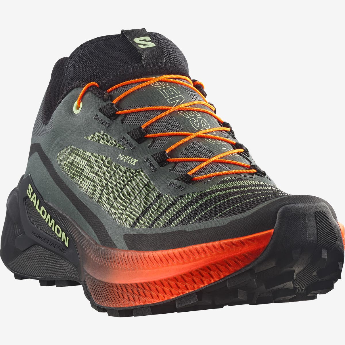 Salomon Genesis 2 homem Urban Chic/Black/Lime Cream – imagem 4