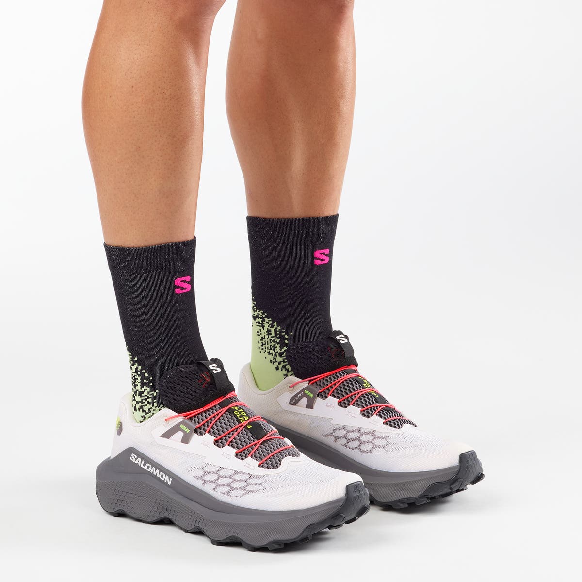 Salomon Ultra Glide 4 homem Lilac Ash/Excalibur/Pink Yarrow – imagem 4