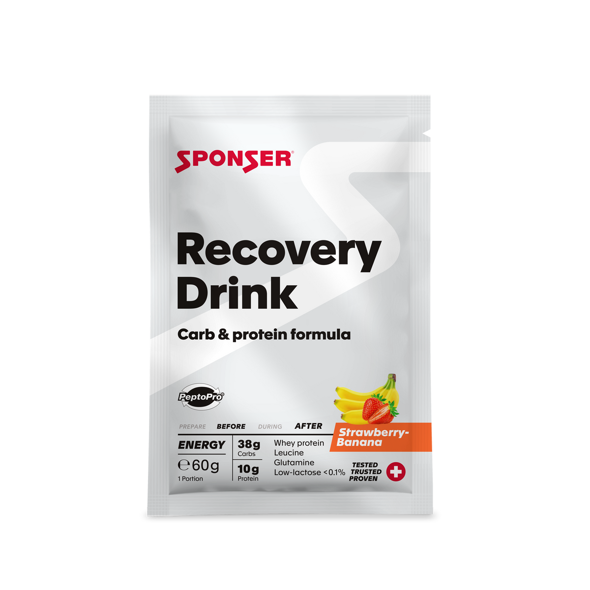 Sponser Recovery Drink Morango-Banana 60g