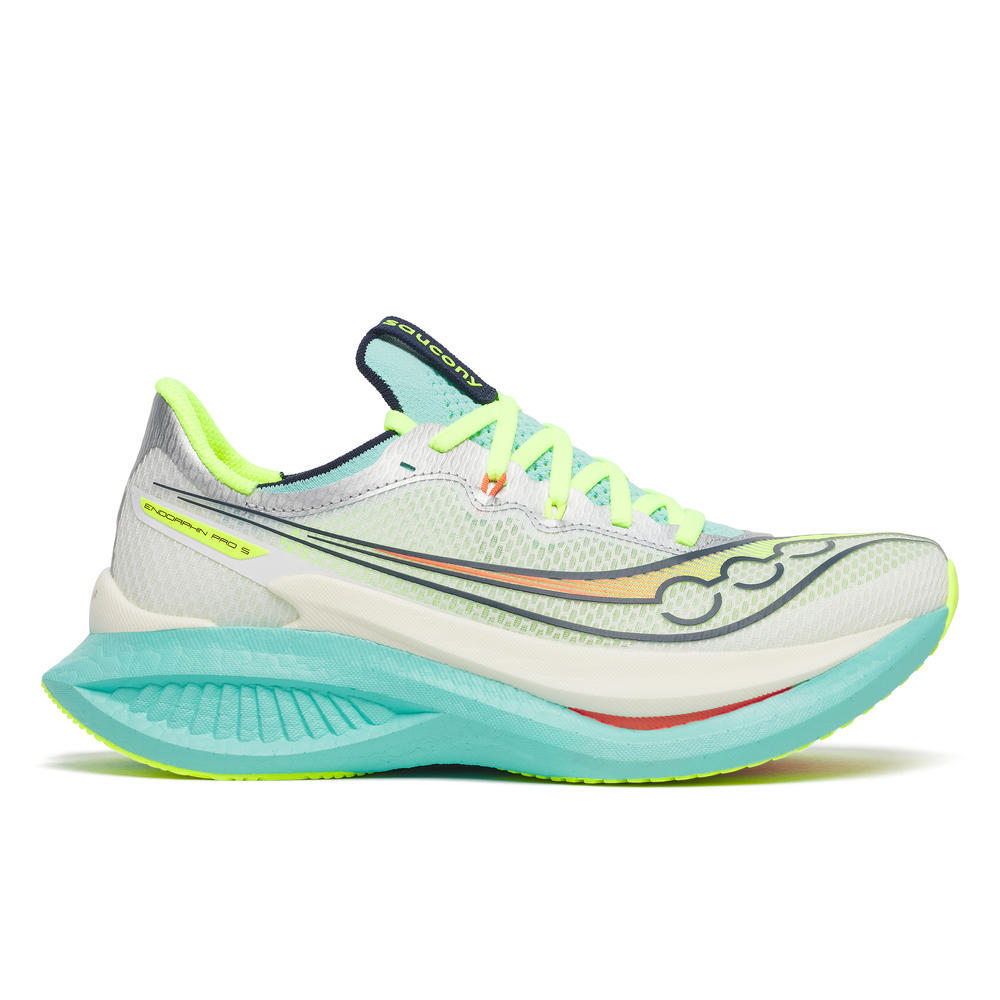 Saucony Endorphin Pro 5 W - White / Aqua