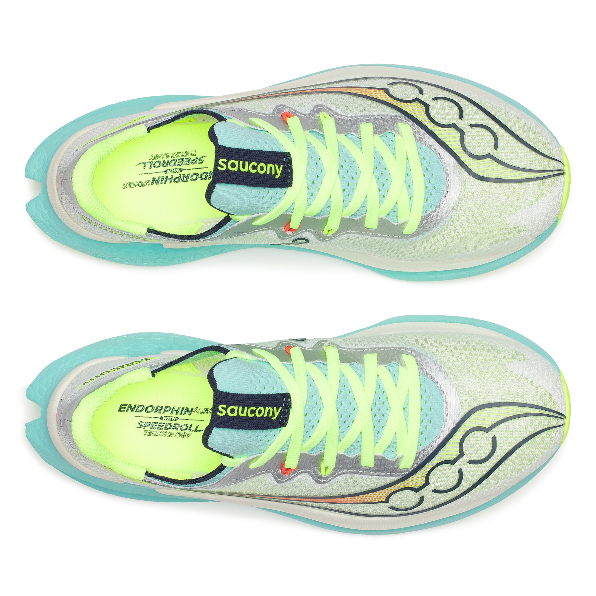 Saucony Endorphin Pro 5 W - White / Aqua