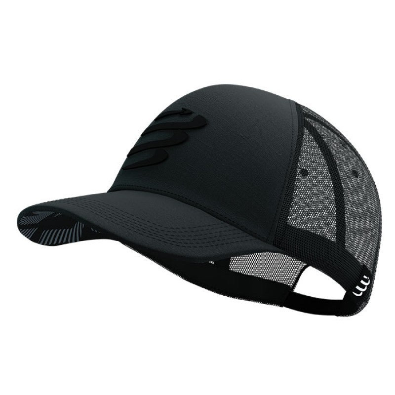 Compressport Trucker Cap - Black / Refl