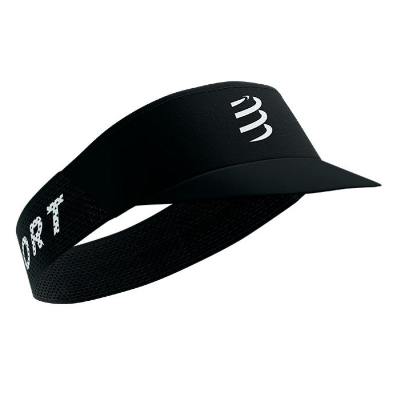 Visera Compressport Ultralight - Negro/Blanco