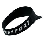 Visera Compressport Ultralight - Negro/Blanco