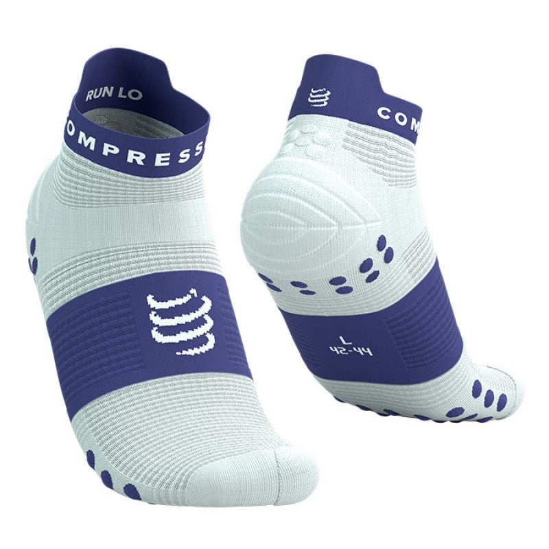 Compressport Pro Racing V4.0 Run Low - Negro/Blanco