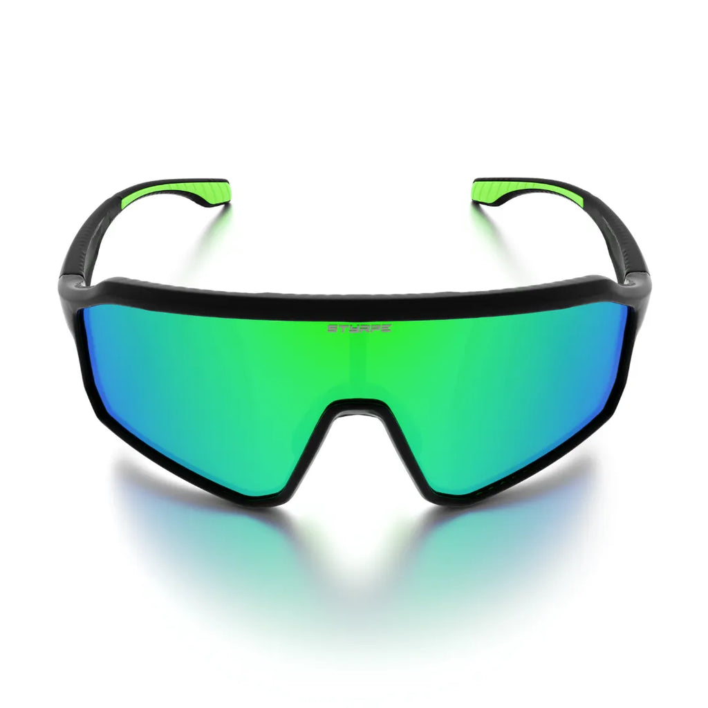 Styrpe STY 14S - C1 Shiny Black/Green