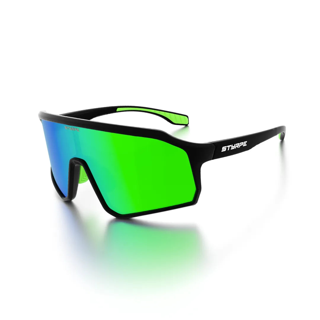 Styrpe STY 14S - C1 Shiny Black/Green