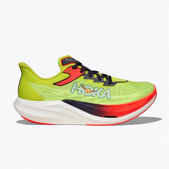 Hoka Rocket X3 - Neon Yuzu / Squid Ink