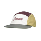 Asics 5 Panel Cap - Mantle Green / Dark Currant