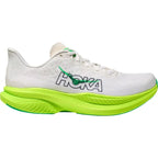 Hoka Mach 6 - White / Neon Lime