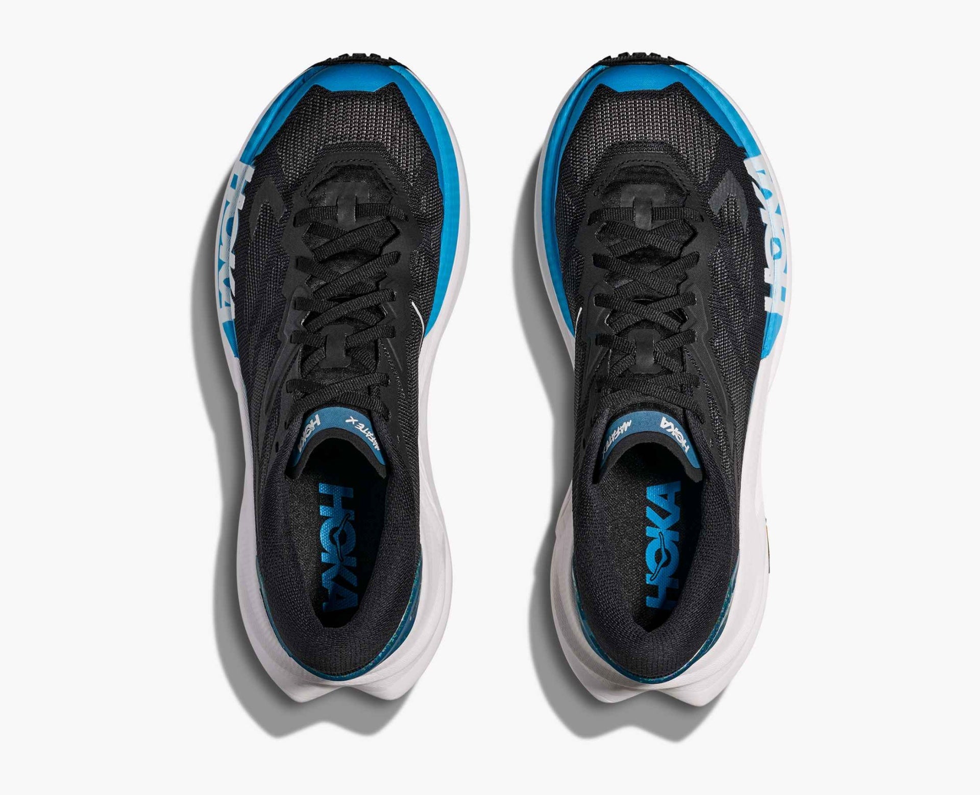 Hoka Mafate X - Black / Skyward blue