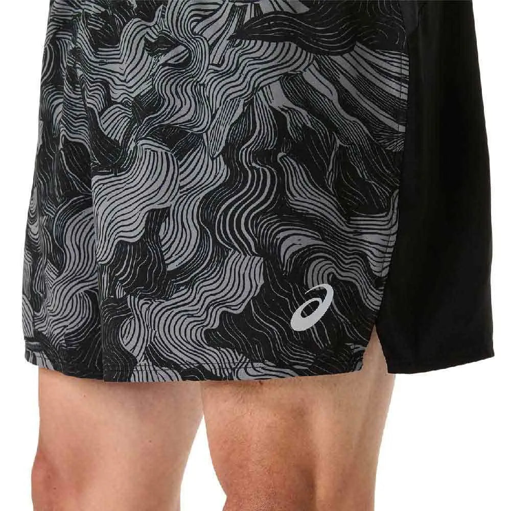 Asics Fujitrail All Over Print 5IN - Verde manto 