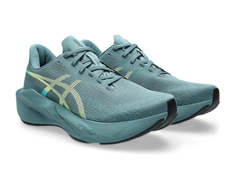 Asics Novablast 6 - Foggy Teal / Illuminate Yellow