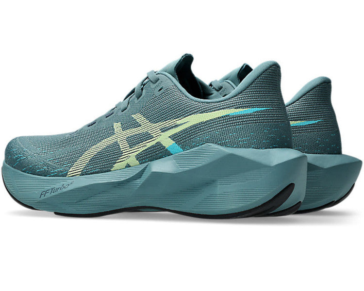 Asics Novablast 6 - Foggy Teal / Illuminate Yellow