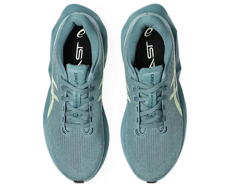 Asics Novablast 6 - Foggy Teal / Illuminate Yellow