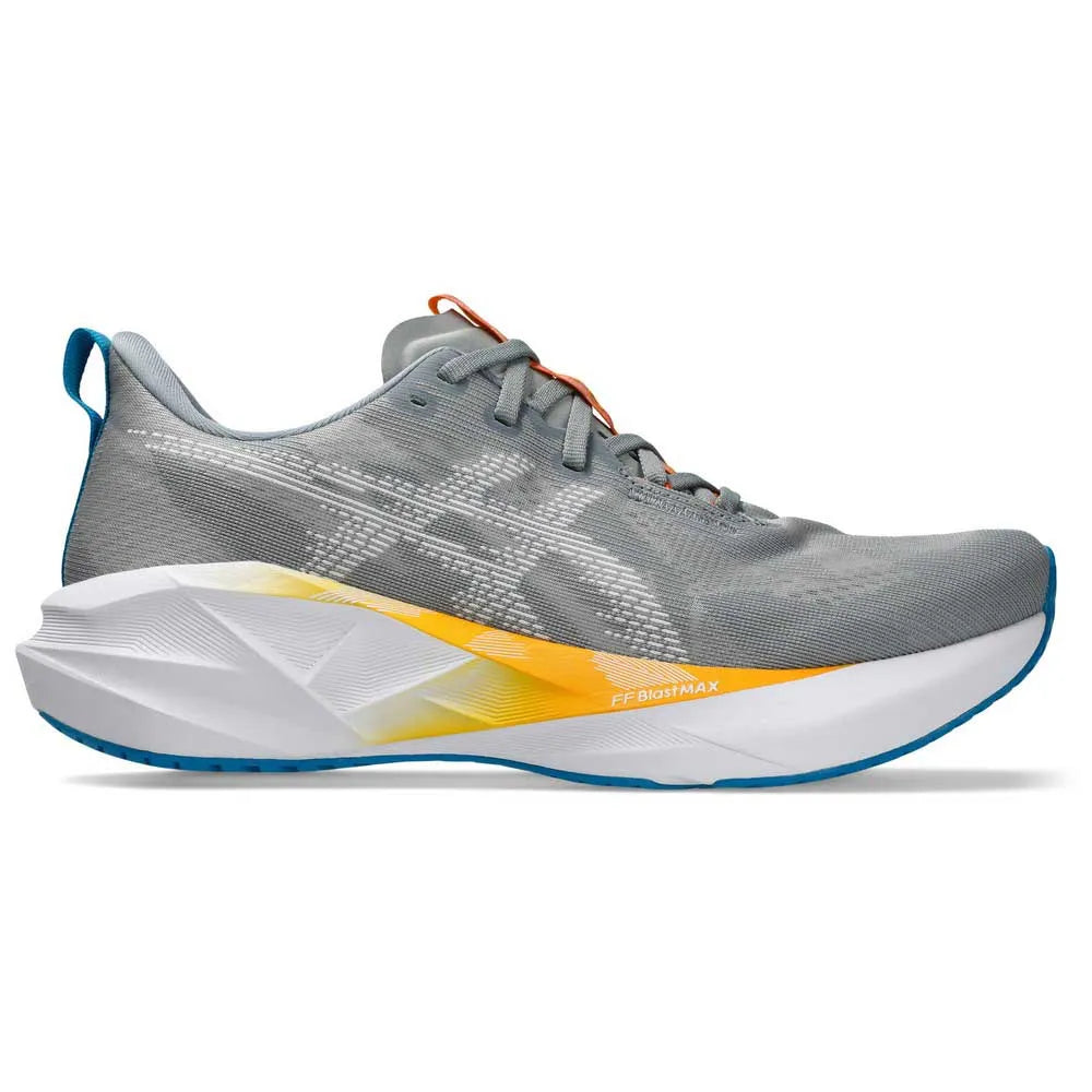 Asics Novablast 5 Men - Gravel / White