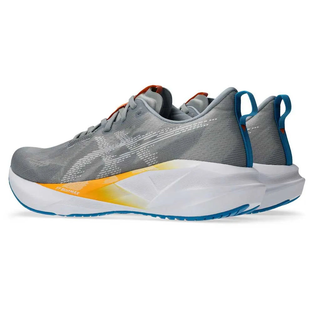 Asics Novablast 5 Men - Gravel / White