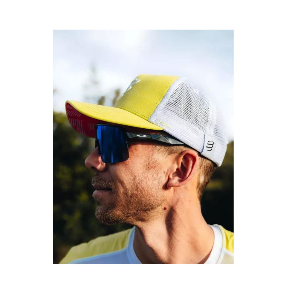Compressport Trucker Cap - Safe Yellow/White