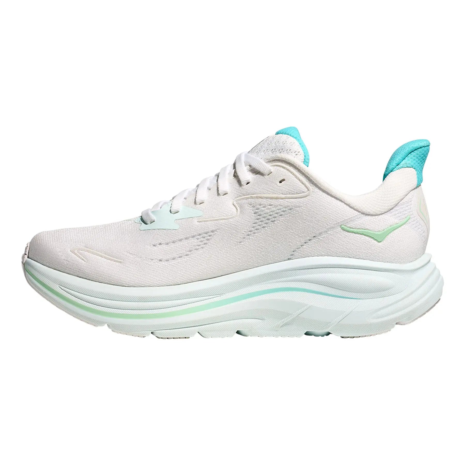 Hoka Clifton 10 W - White/Cielo Blue