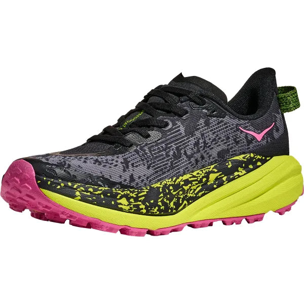 Hoka Speedgoat 6 W - Black / Neon