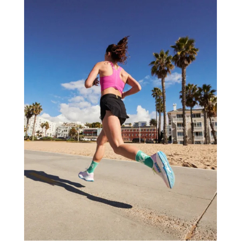 Hoka TOP Elaro Crop Bra - Fushia