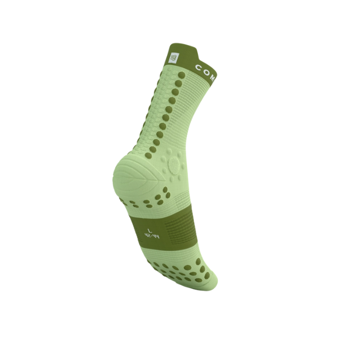 Compressport Pro Racing Socks V4.0 Trail - Shadow Lime