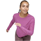 Hoka Airolite Run Long Sleeve Woman - Fushia