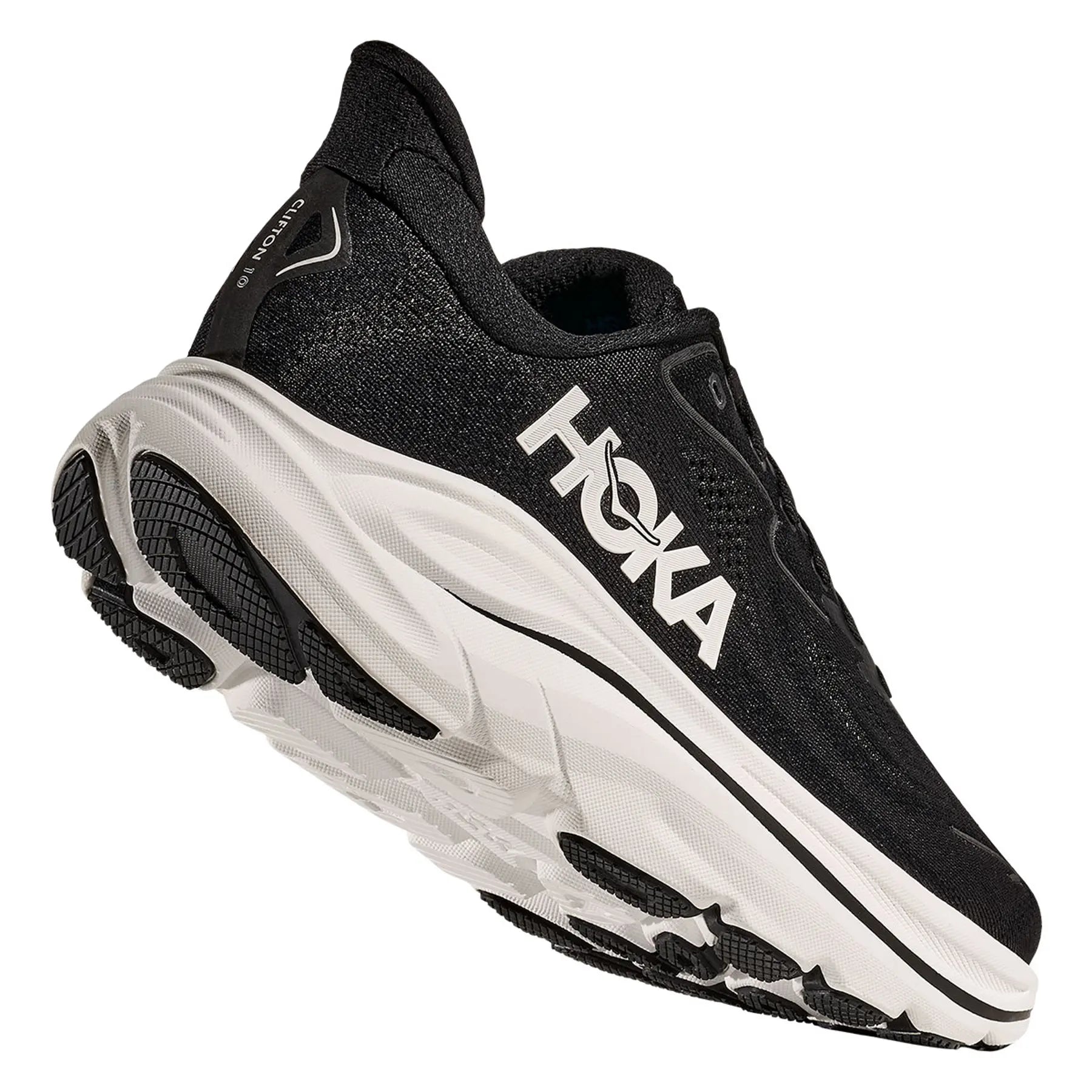 Hoka Clifton 10 Wide - Black/White