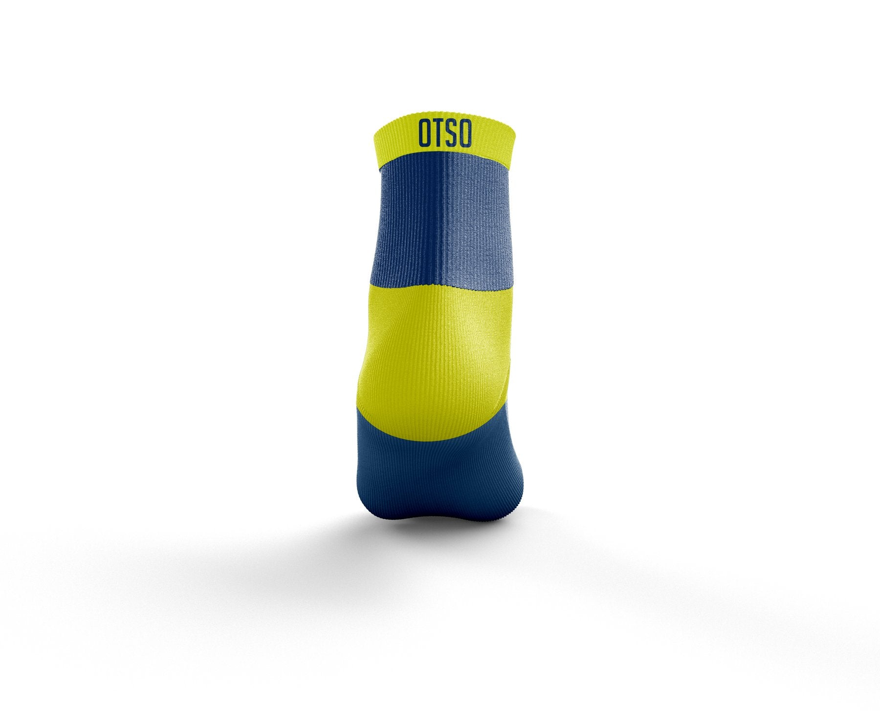 OTSO Multisport Socks Low Cut - Electric Blue & Yellow