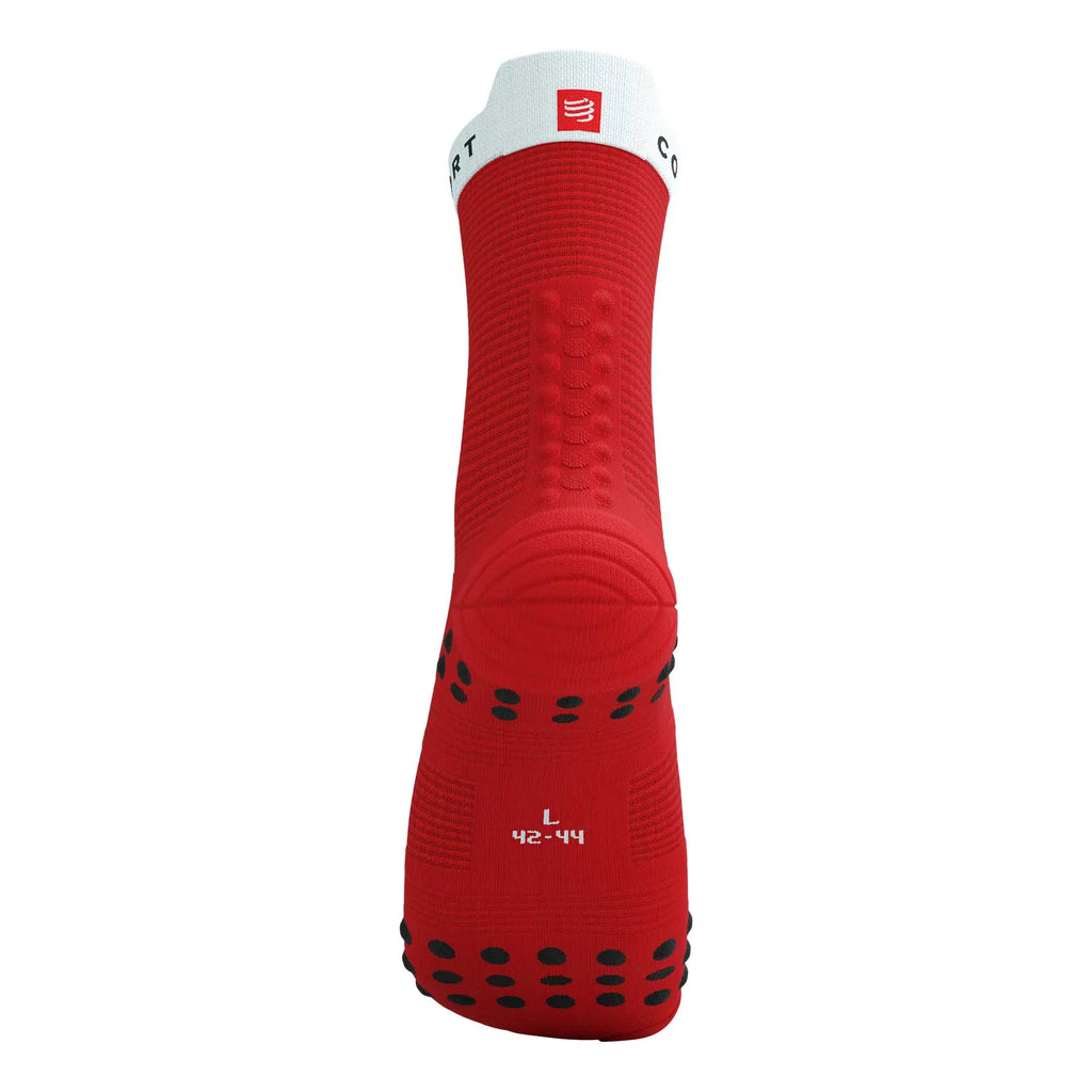 Compressport Pro Racing Socks V4.0 Run High - RED/WHITE