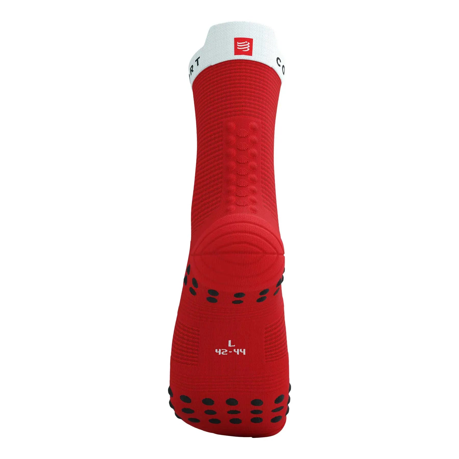 Compressport Pro Racing Socks V4.0 Run High - RED/WHITE