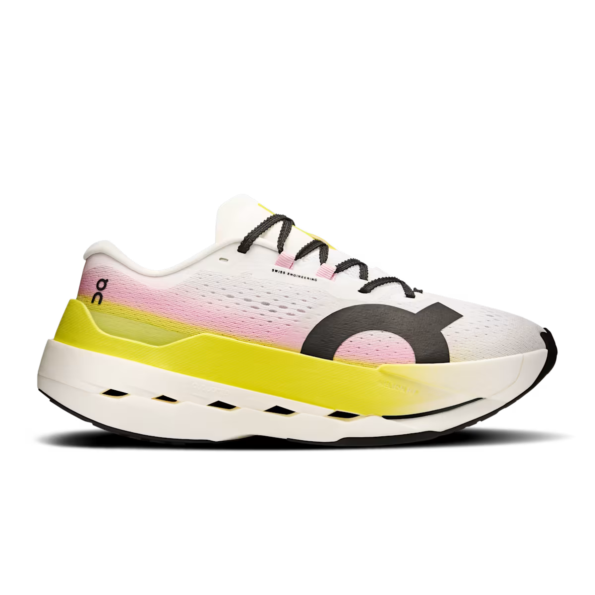 On Running Cloudboom Max W - Lime - Raspberry
