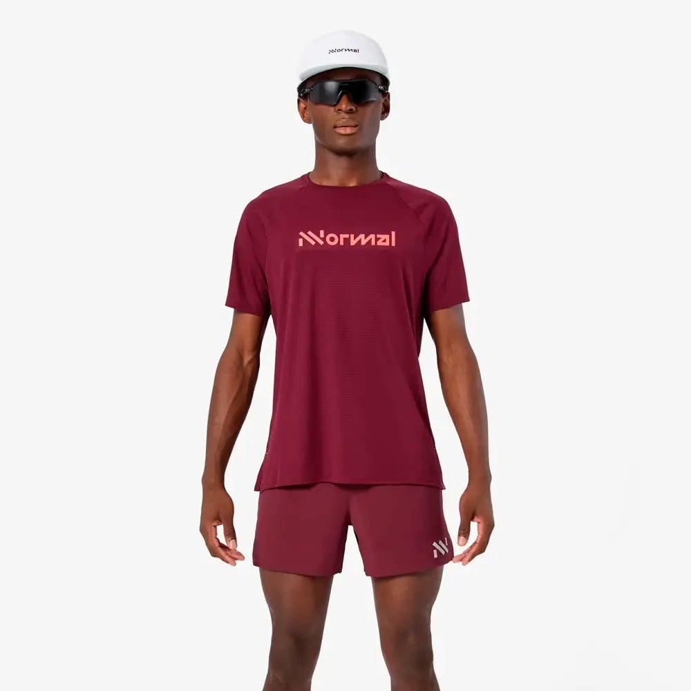 NNormal Race T-shirt Burgundy - detalhe 1