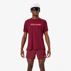 NNormal Race T-shirt Burgundy - detalhe 1
