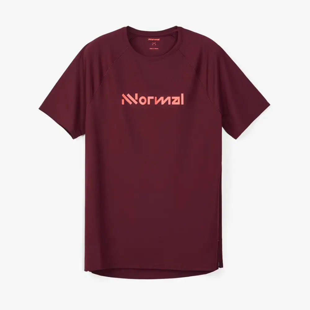 NNormal Race T-shirt Burgundy - frente