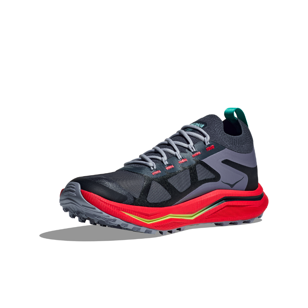 Hoka One One Zinal 2 Stormy Skies/Cerise