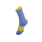 Compressport Pro Racing Socks V4.0 Run High - Jacaranda/Maize