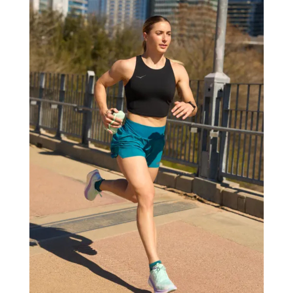 Hoka TOP Elaro Crop Bra - Black