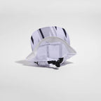 VÅGA FEATHER RACING CAP - WHITE / MIST GREY