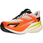 Hoka Mach X3 - White / Neon Tangerine