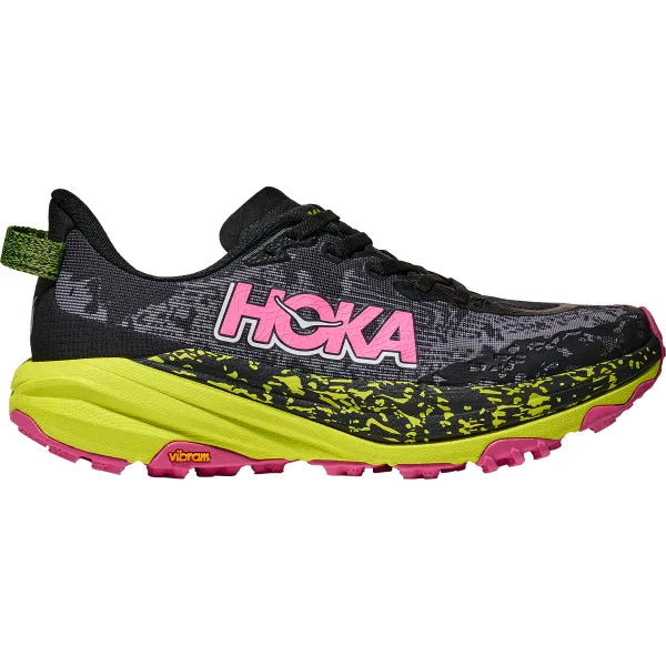 Hoka Speedgoat 6 W - Black / Neon