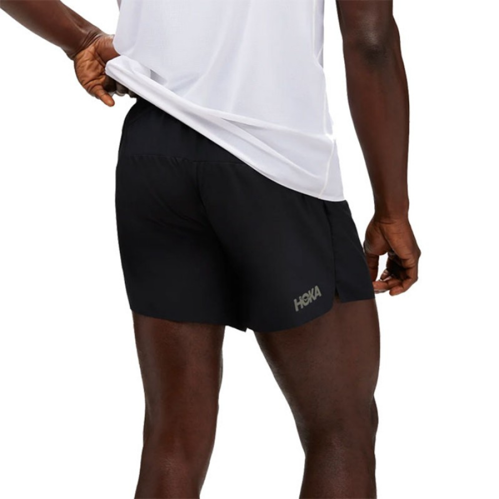 Hoka Glide 5" Short With Brief - Black