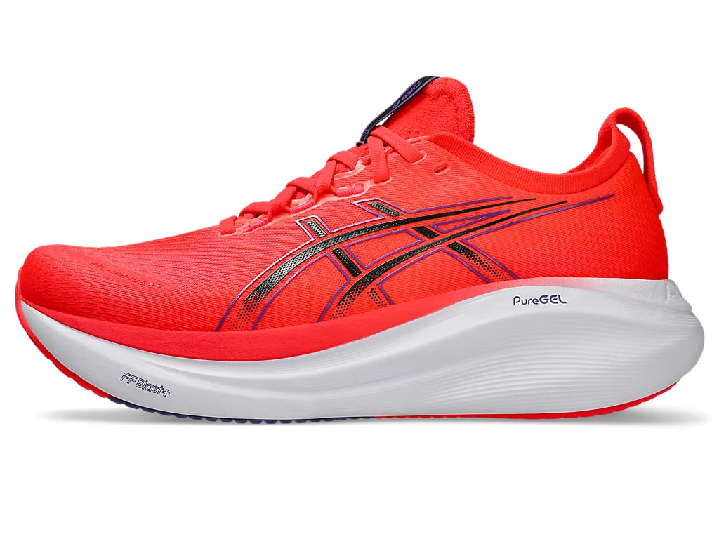 Asics Gel-Nimbus 27 - Flash Red/ Black