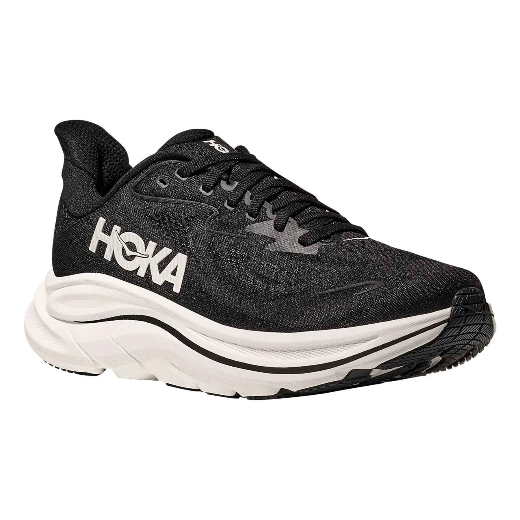 Hoka Clifton 10 Wide - Black/White