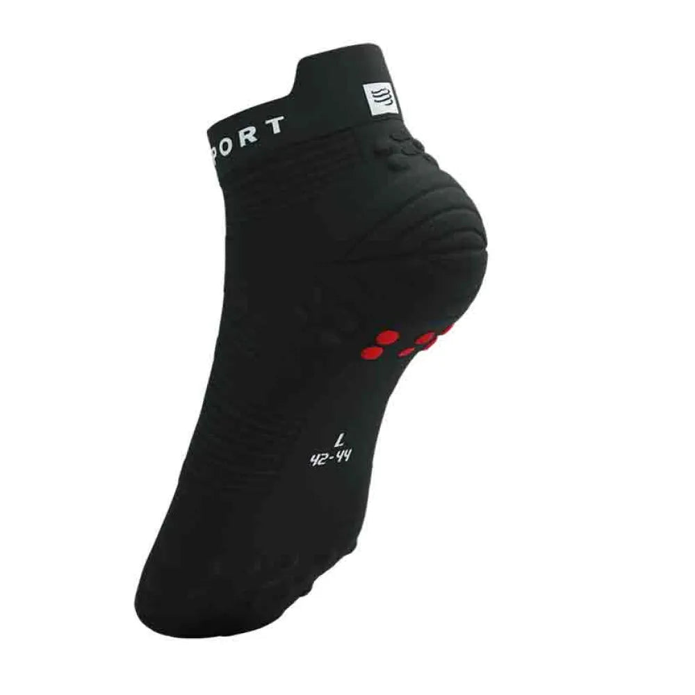 Compressport Pro Racing V4.0 Run Low - Black/White