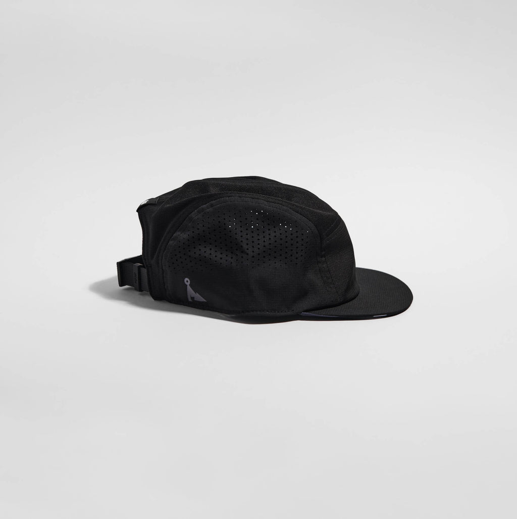 GORRA DE CARRERAS CON PLUMA VÅGA - GRIS PELT / NEGRO