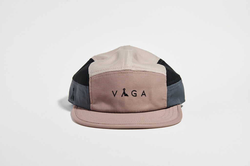 VÅGA CLUB CAP - Taupe / Black