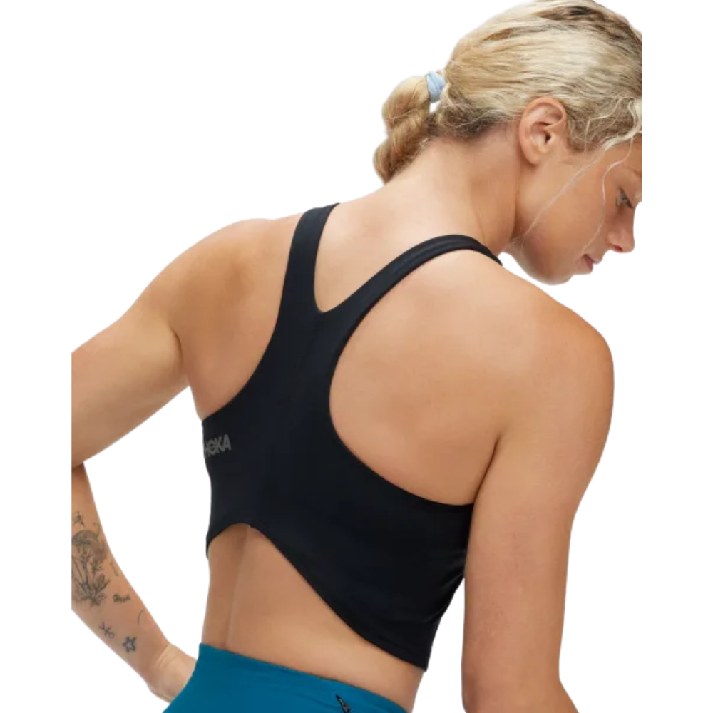 Hoka TOP Elaro Crop Bra - Black