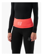 Compressport Free Belt - Fluo Red / Black