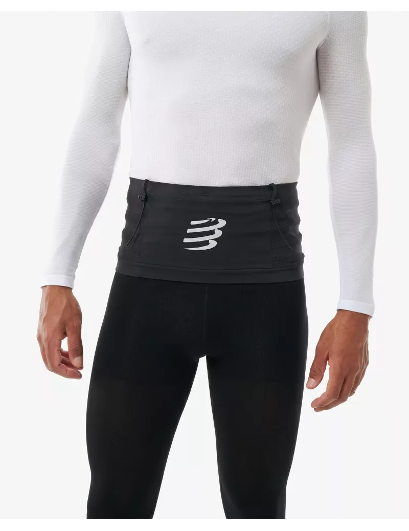 Compressport Free Belt Pro 2.0 - Black / White